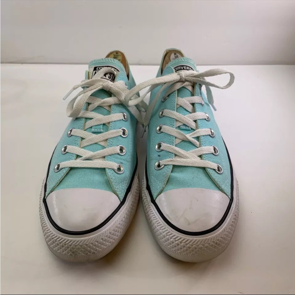 Converse Chuck Taylor All Star Unisex OX Poolside Sneakers Blue 147142F M 7 W 9